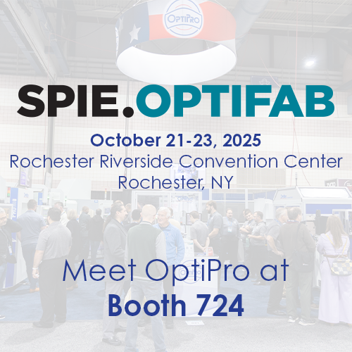 Meet OptiPro at Booth 724